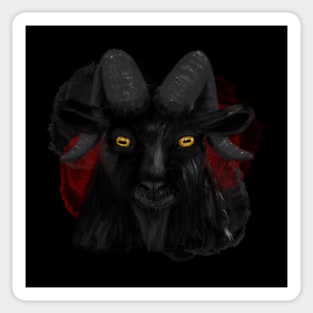 Black Phillip Stares Through You Sticker